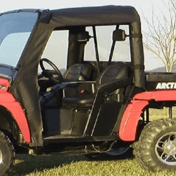 Falcon Ridge Soft Doors - Arctic Cat Prowler With Square Bars - With Zipper