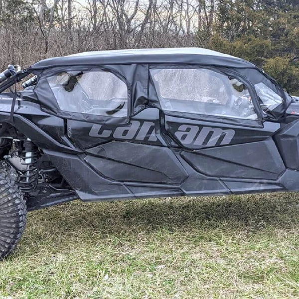 Falcon Ridge Soft Upper Doors - Can Am Maverick X3 Max - With Zipper 3 Falcon Ridge Soft Upper Doors - Can Am Maverick X3 Max - With Zipper