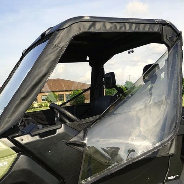 Falcon Ridge Half Soft Doors - Can Am Defender - With Zipper 3 Falcon Ridge Half Soft Doors - Can Am Defender - With Zipper