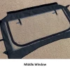 Falcon Ridge Front And Rear Upper Doors W| Middle Window - Honda Pioneer 1000-5 - With Zipper -EPI Performance-shop 52 10049 Z 2 L