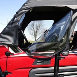 Falcon Ridge Soft Upper Doors - Kawasaki Teryx4 - With Zipper