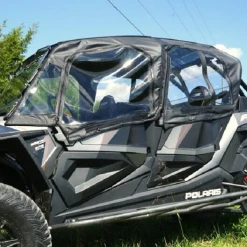 Falcon Ridge Soft Doors - Polaris RZR XP 4 Turbo S - With Zipper