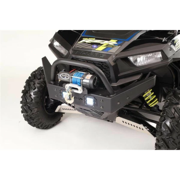 RZR Extreme Front Bumper With Winch Mount & LED Lights 3 RZR Extreme Front Bumper With Winch Mount & LED Lights