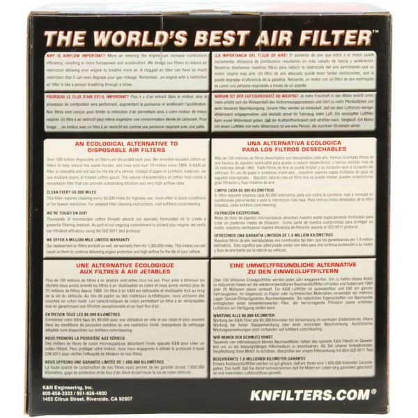 K&N Suzuki King Quad Air Filter 7 K&N Suzuki King Quad Air Filter - Image 5