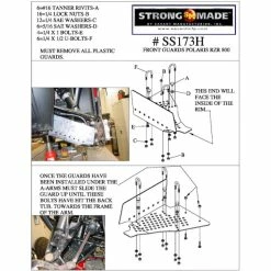 RZR 800 Front Stick Stoppers