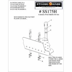 RZR 800 Rear Stick Stoppers