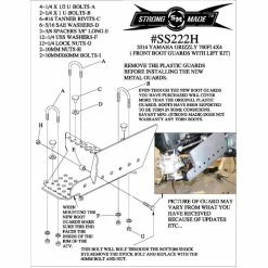Grizzly 700 Front Stick Stoppers - Lifted Bike