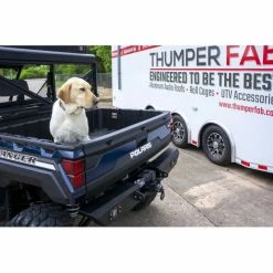 Thumper Bumper - Polaris Ranger 900 / 1000 / XP 1000 / Northstar - Rear Winch Bumper - Raw
