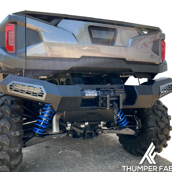 Thumper Bumper - Polaris General Rear Bumper - Black (w/ Lights) 6 Thumper Bumper - Polaris General Rear Bumper - Black (w/ Lights) - Image 4